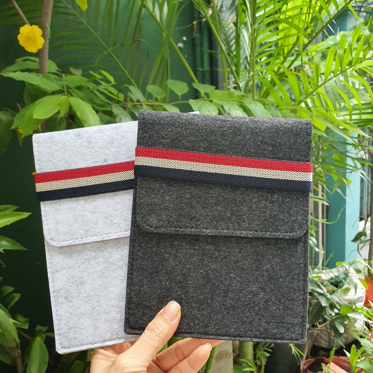 [Hoàn Tiền MAX] Túi chống sốc vải nỉ dành cho máy đọc sách màn  hình 6 inch như Kindle Paperwhite 1/2/3/4, Voyage, Kindle Basic