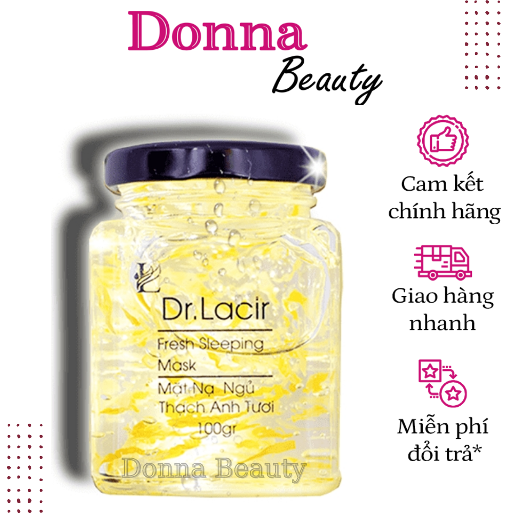 Mặt nạ thạch anh tươi Dr Lacir 100gr