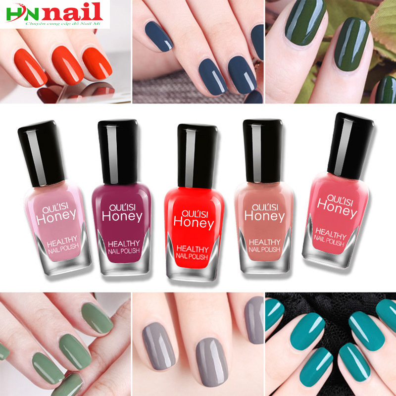 [Không hơ đèn] Sơn Móng tay Gel thường trang trí móng làm đẹp nail shop HNail