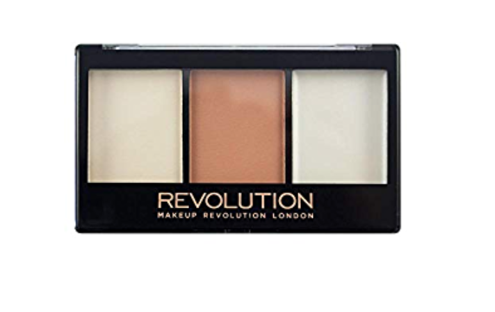 Bảng tạo khối 3 ô Revolution Ultra Contour Kit - Lightening Contour 02