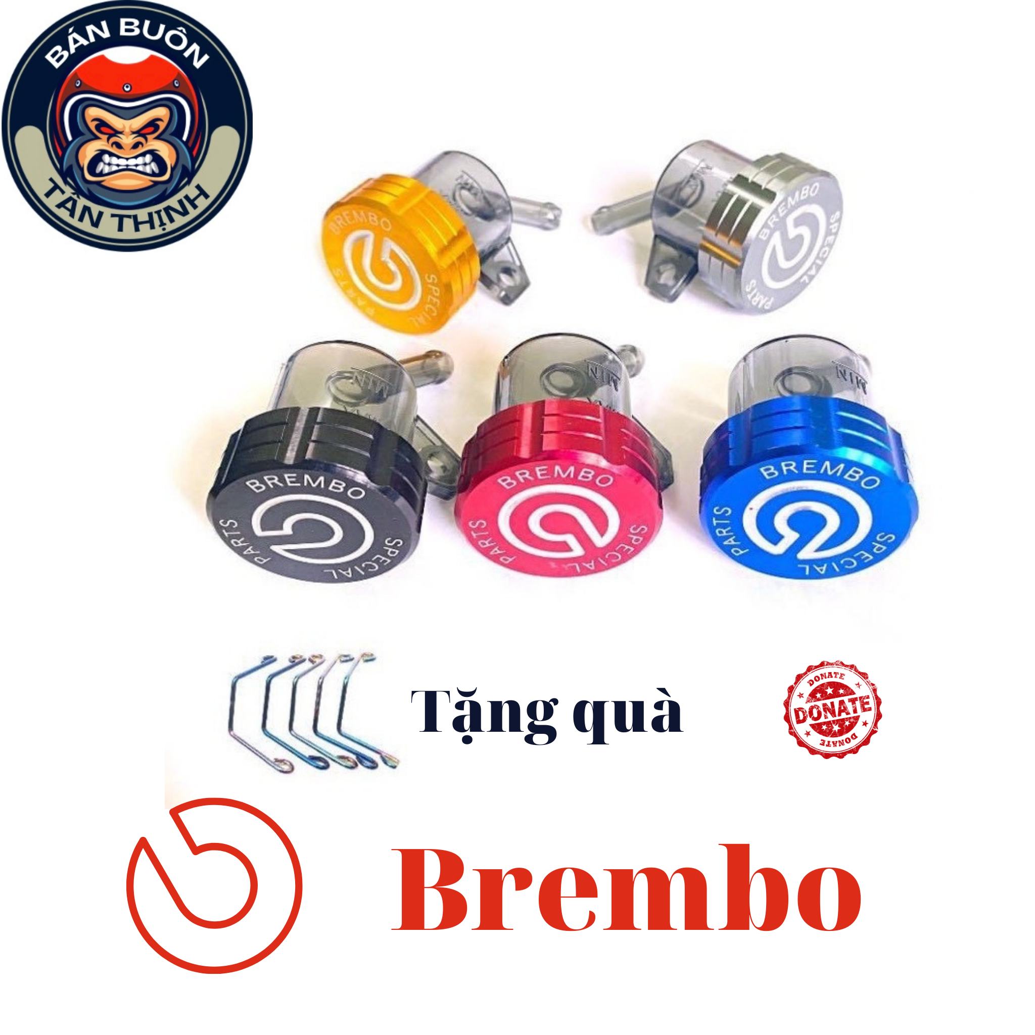Bình dầu khói bremboo Full CNC