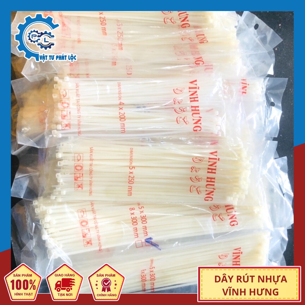 Dây rút nhựa Vĩnh Hưng- Tiến Phát loại tốt