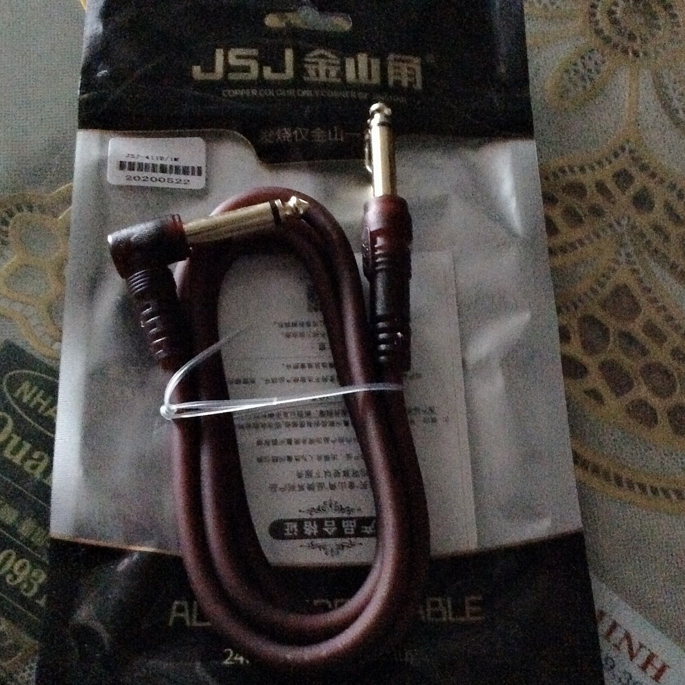 Dây 2 đầu jack 6 ly