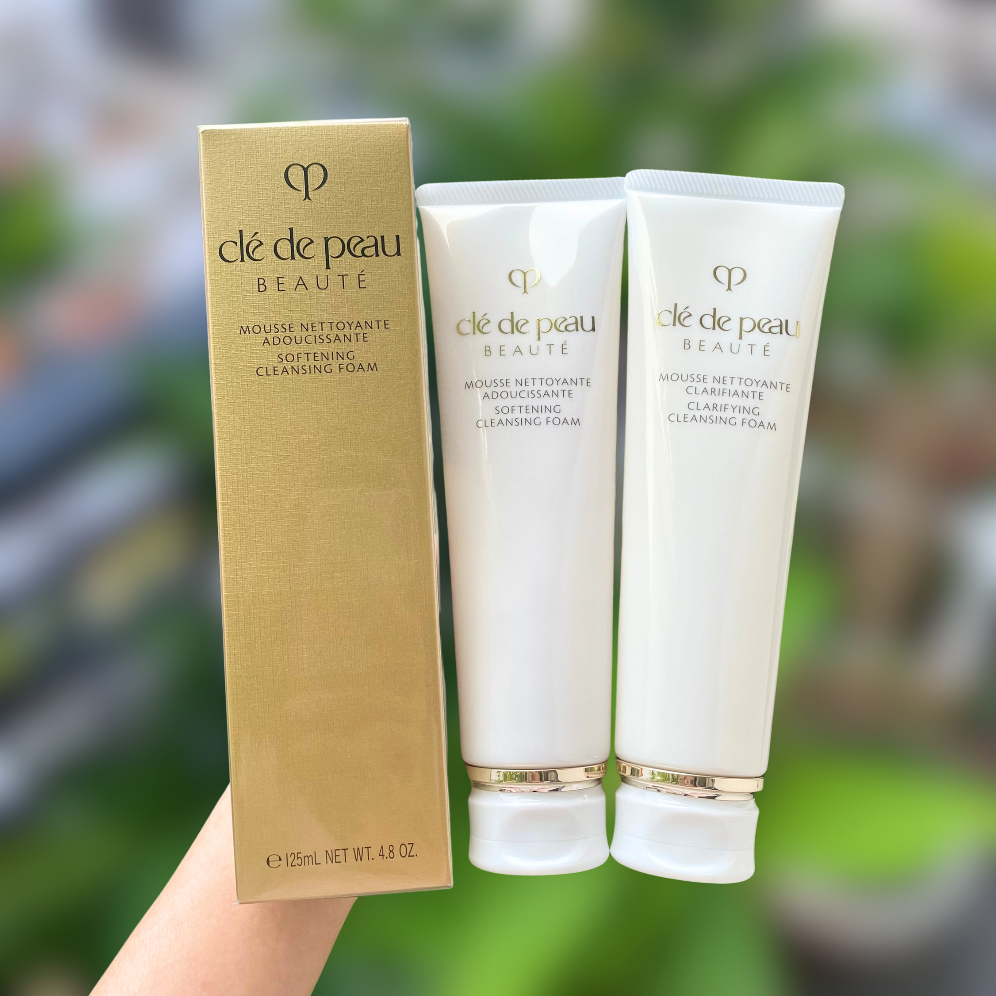 (CÓ VIDEO) Sữa Rửa Mặt Tạo Bọt Làm Sáng Da Clé de Peau Beaute Clarifying Cleansing Foam 125ml [CHÍNH HÃNG]