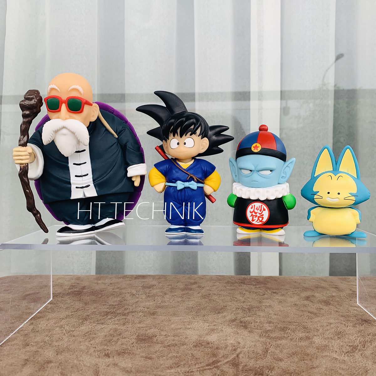 Mô Hình Các Nhân Vật SonGoku, Puar, Pilaf, Master Roshi, Quy Lão Kame Phim Dragon Ball Z