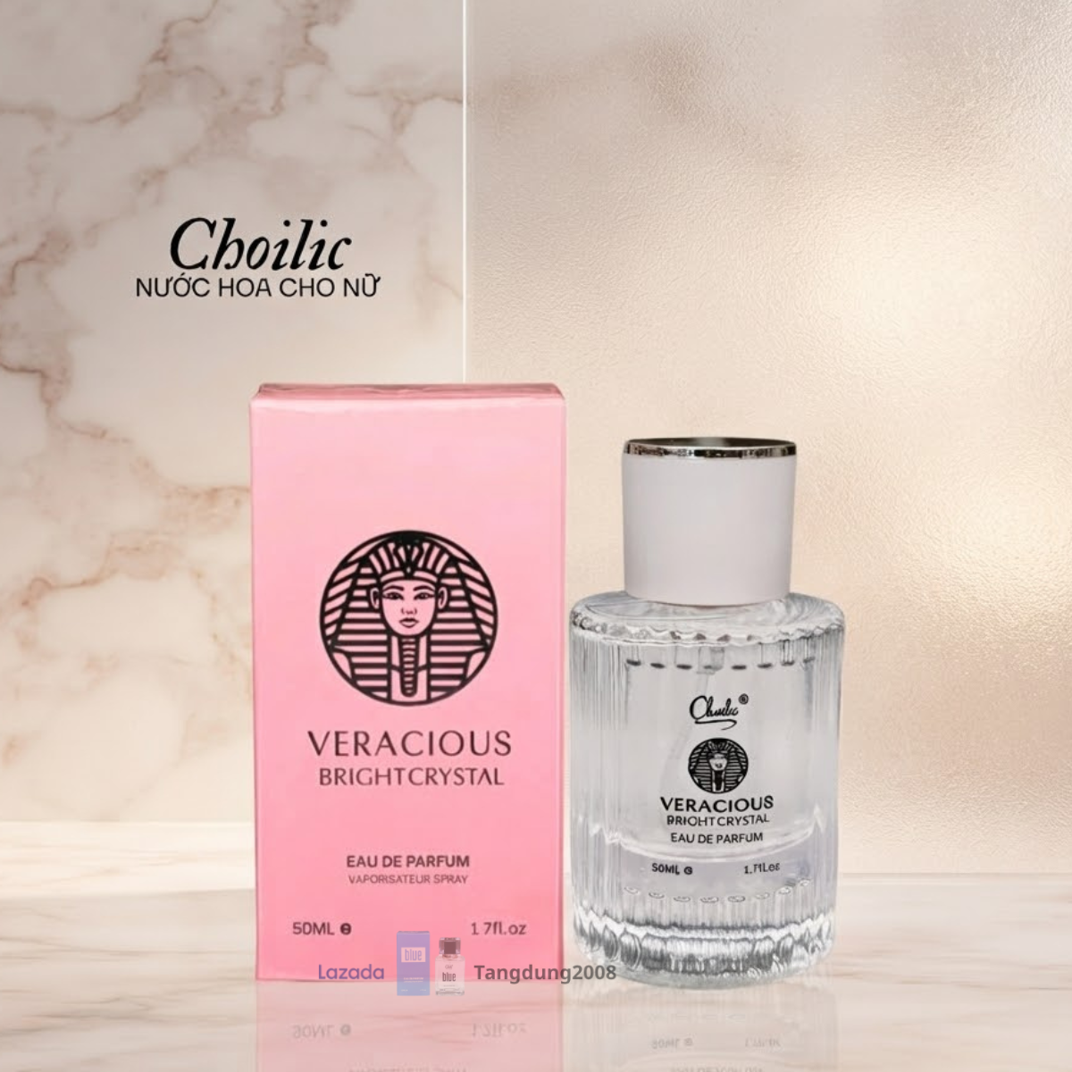 Nước hoa Choilic Veracious hồng 50ml