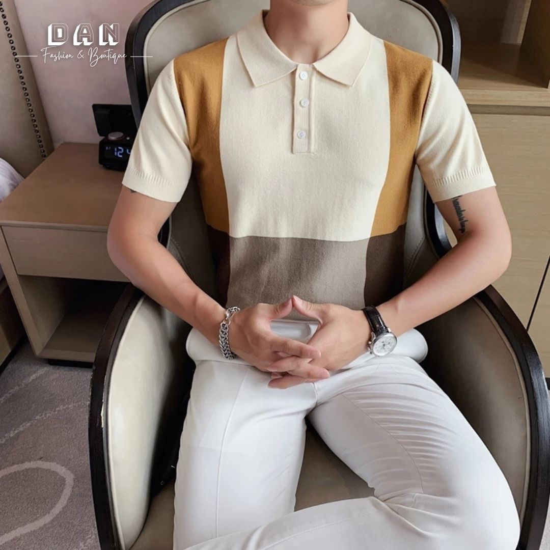 [FREESHIP] Áo Polo Nam Cổ Bẻ Thun Cá Sấu Cộc Tay Cao Cấp DANPOLO Phối Thân Mềm Mại, Chuẩn Form