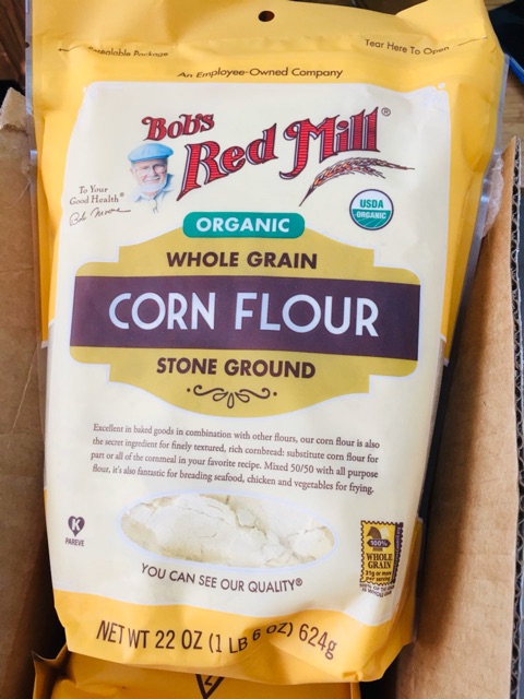 Bột bắp hữu cơ bob’s red mill 624g