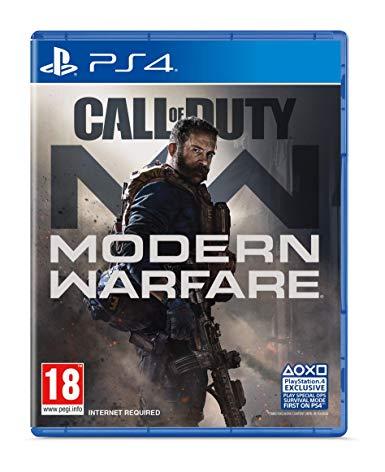 Đĩa game ps4: call of duty modern warfare 2019