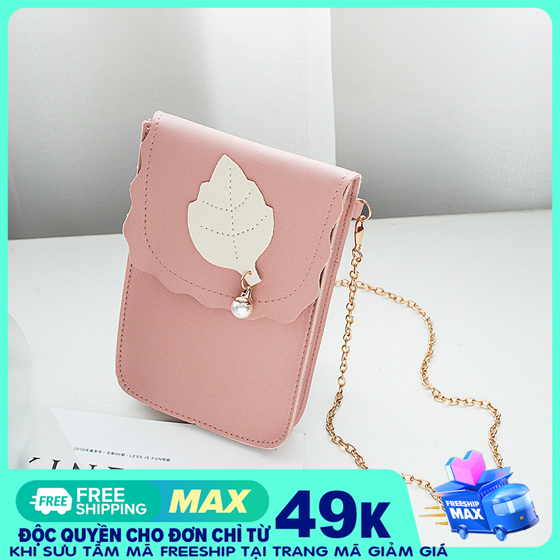 TÚI ĐEO CHÉO NỮ T-FS-39 ( 17cm x 12cm x 2cm Nhiều Màu ) TÚI XÁCH NỮ nhỏ xinh, tiện dụng, thời trang, hottrend hàng Quãng Châu