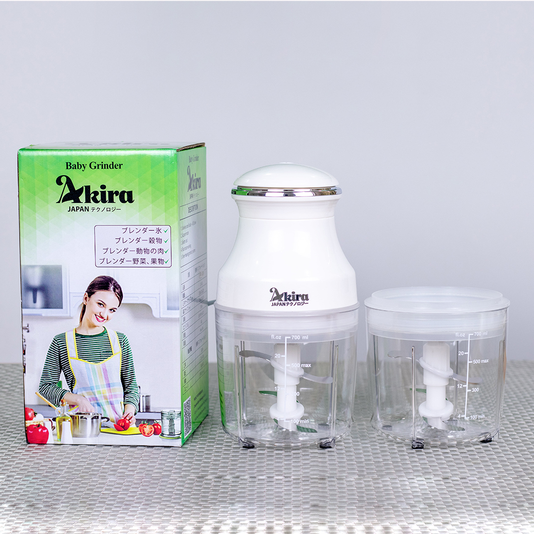 Máy xay Akira - máy xay đa năng (Mua 1 tặng 1- Tặng ngay bộ dao và cối xay dự phòng)