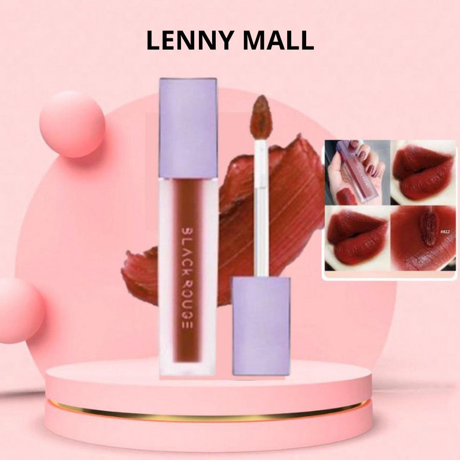 Son Kem Lì Black Rouge màu 12 nâu đỏ son blackrouge a12 Chính Hãng A03 06