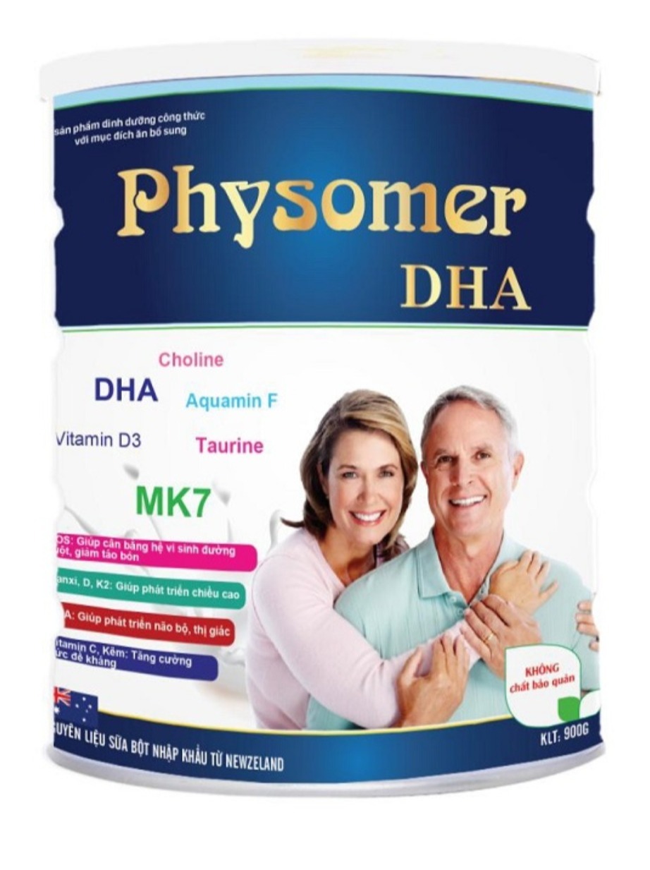 Sữa physomer dha, hsd 2026