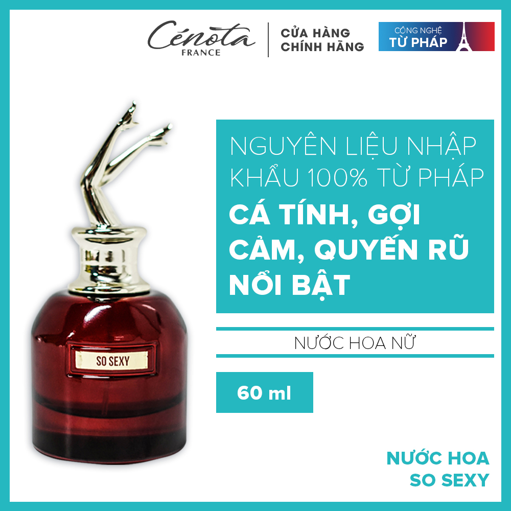 Nước hoa Cénota SO SEXY dành cho nữ 60ml