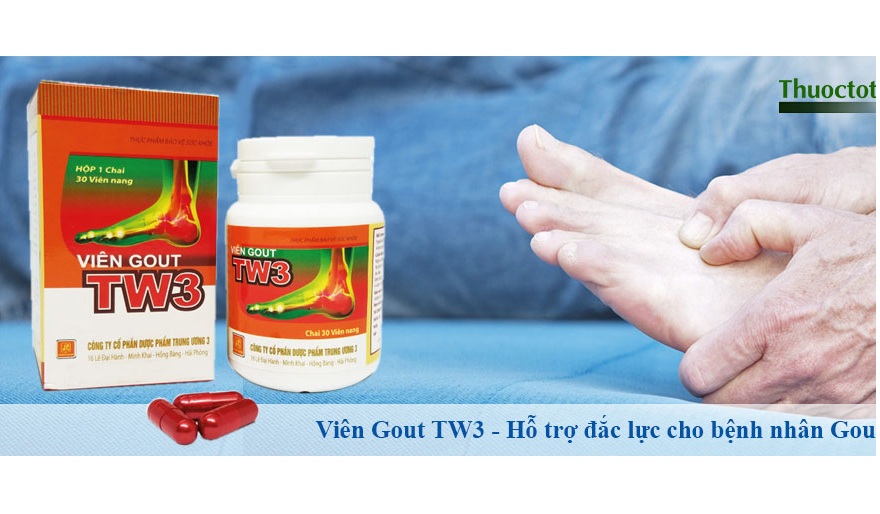 Viên Gout TW3 - Hỗ trợ đắc lực cho bệ.nh nhân Gout