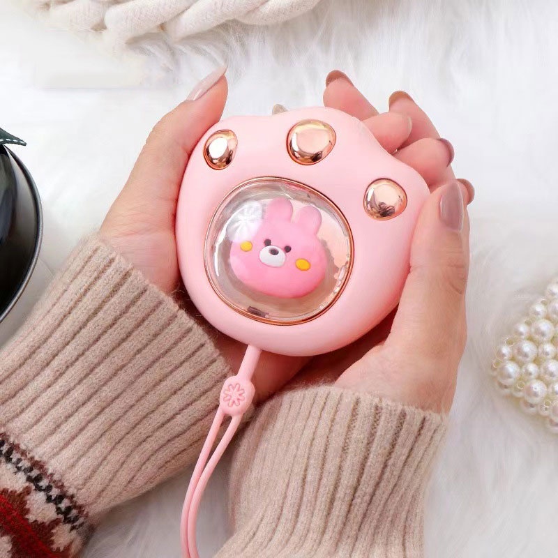 Máy sưởi mini hình chân gấu thông minh - dễ thương