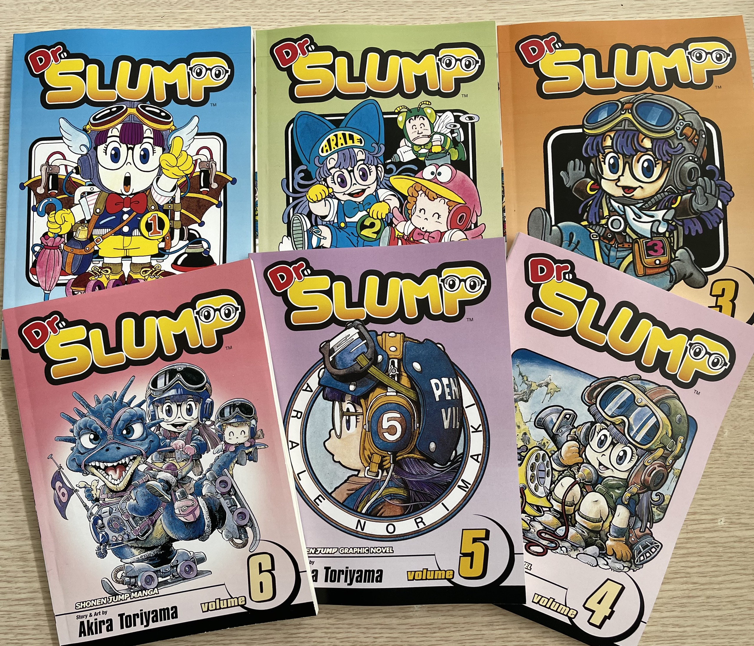 Dr Slump bộ tiếng anh 18q giấy chống lóa