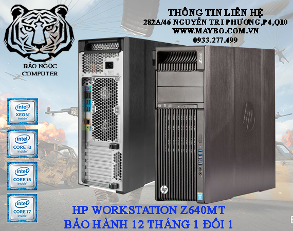 Máy bộ hp workstation z640mt. .