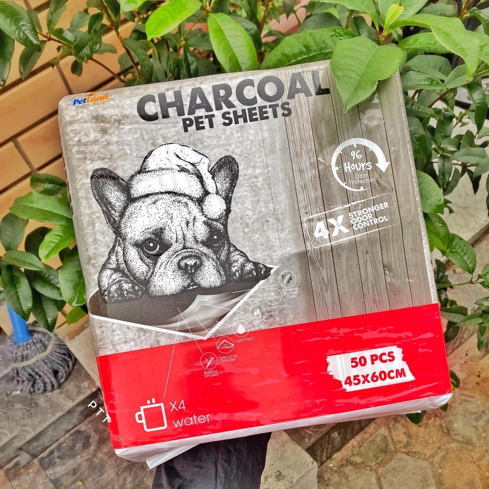 Tã lót vệ sinh than hoạt tính khử mùi Charcoal cho chó mèo