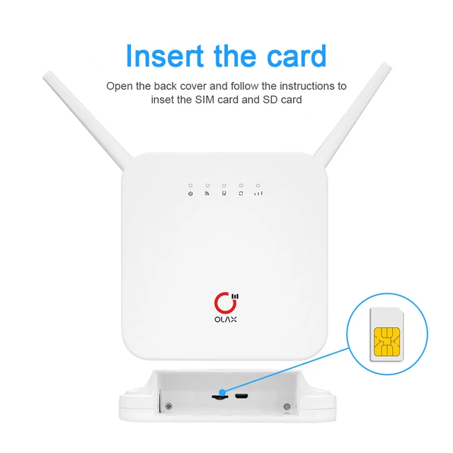 BỘ PHÁT WIFI TỪ SIM 4G/LTE có cổng LAN : OLAX AX6 PRO