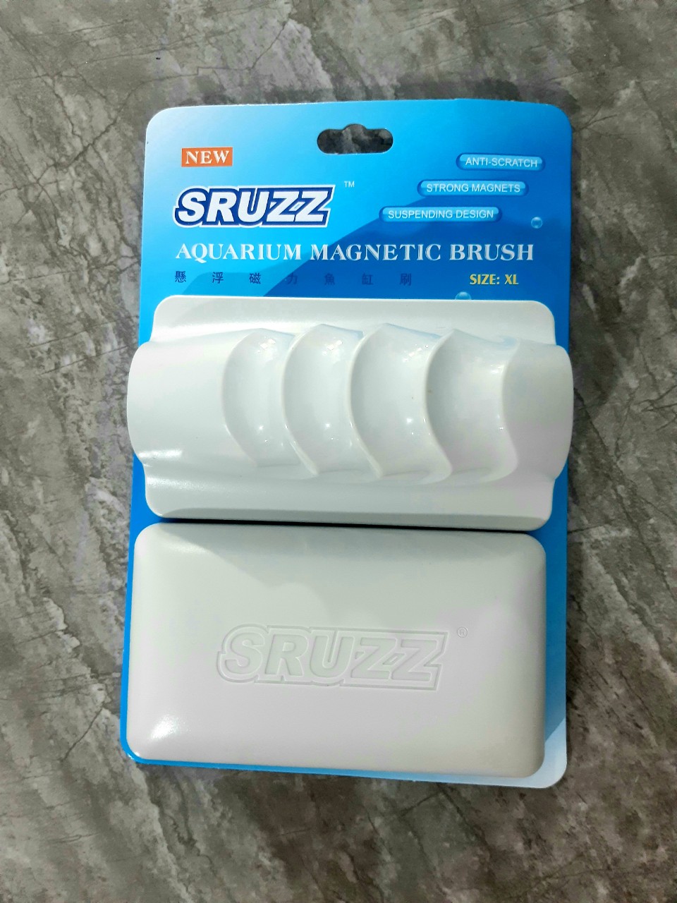 Chà hít nam châm vệ sinh hồ cá cruzz