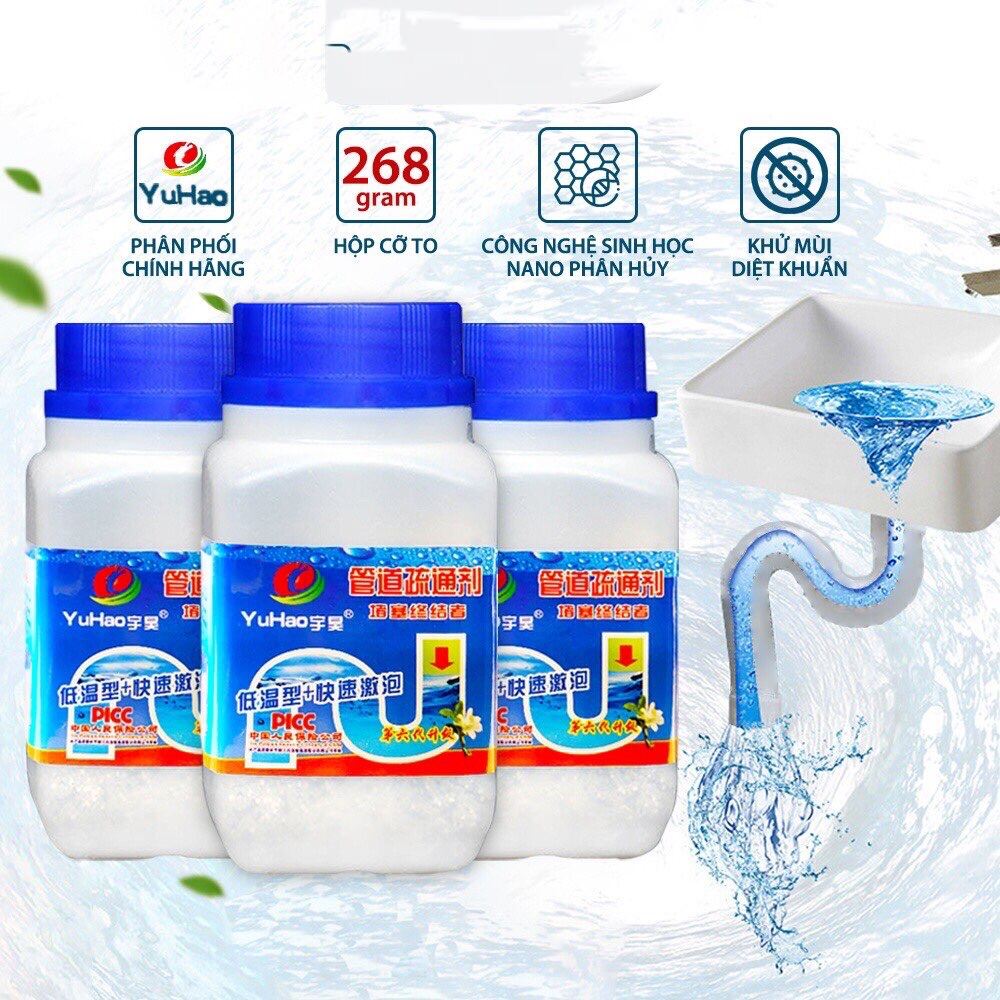 Bột Thông Cống/Thông Bồn Cầu Thần Thánh