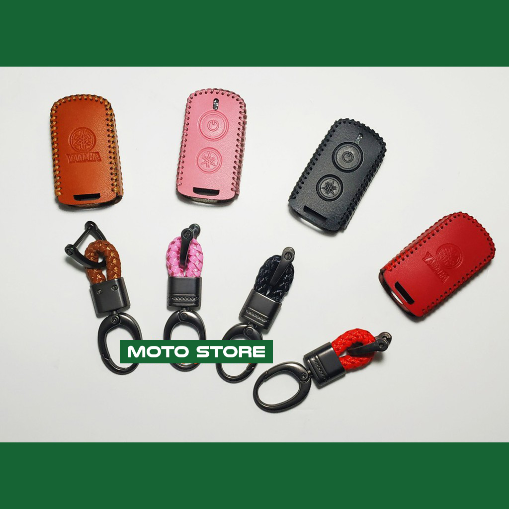 Bao da chìa khóa smartkey yamaha exciter 155 vva, nvx, janus, nozza grande...- bao bọc chìa khóa honda smartkey yamaha