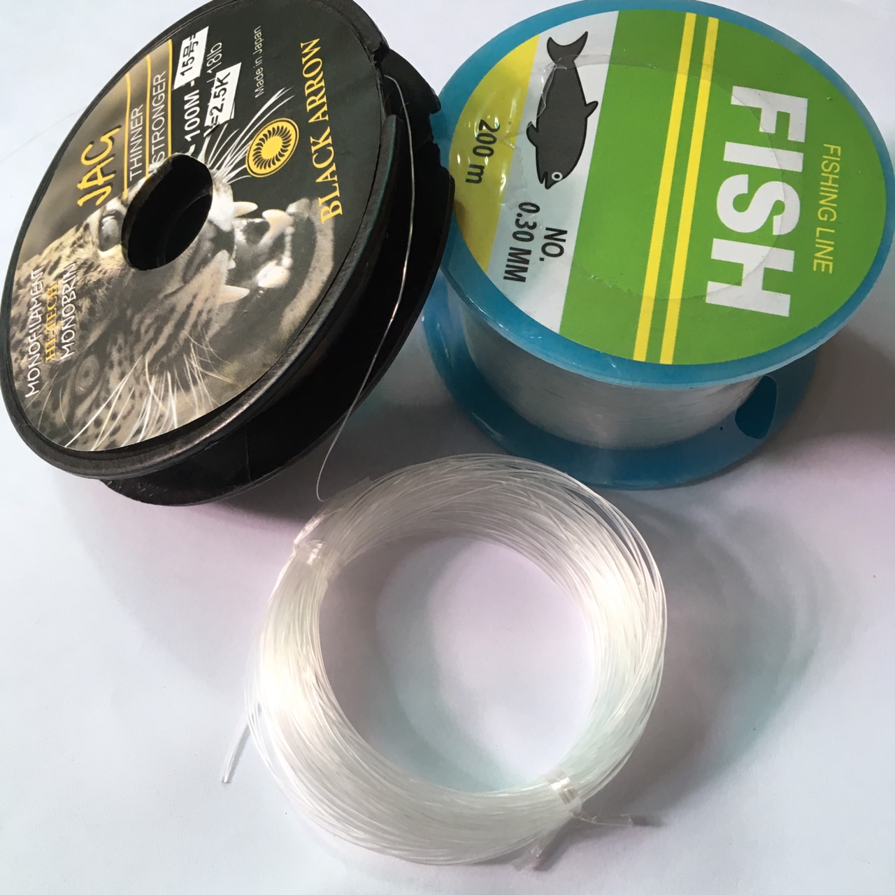 Dây cước KHÔNG CO GIÃN sợi mảnh xâu vòng hoặc câu cá nhỏ