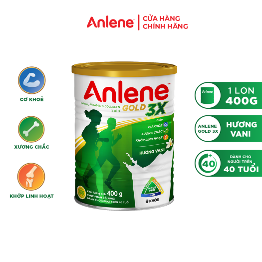 Sữa bột Anlene Gold 3X 400g