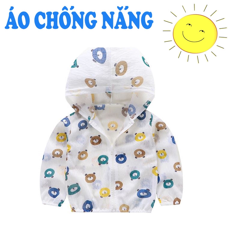Áo chống nắng cho bé trai và bé gái QATE560