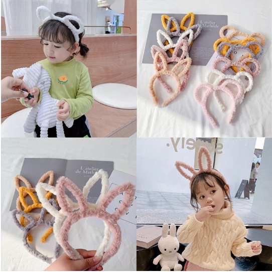Cài tóc tai thỏ, gấu, mèo - Bờm lông xinh xắn, đáng yêu