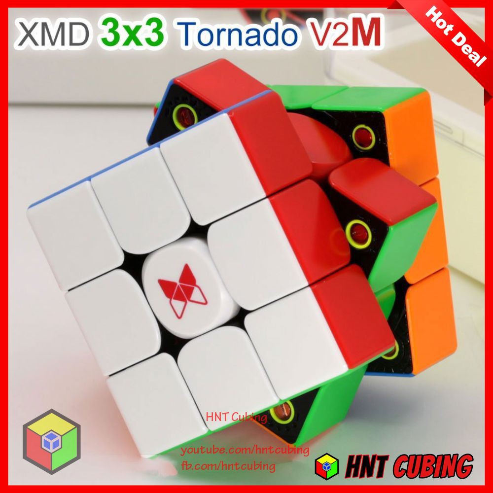 Rubik 3x3 Cao Cấp QiYi XMD Tornado v2 M Flagship QiYi 2021 - HNT Cubing