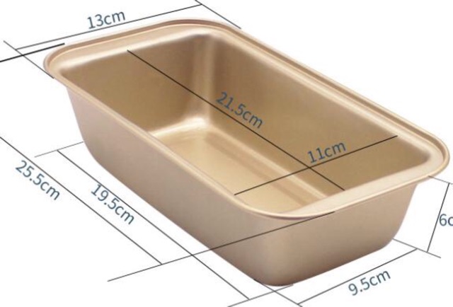 Khuôn Loaf Chống Dính Unibaker 3 size
