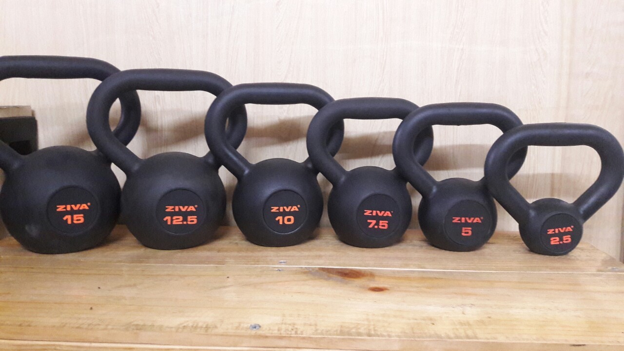 Tạ ấm cao su ziva 10kg