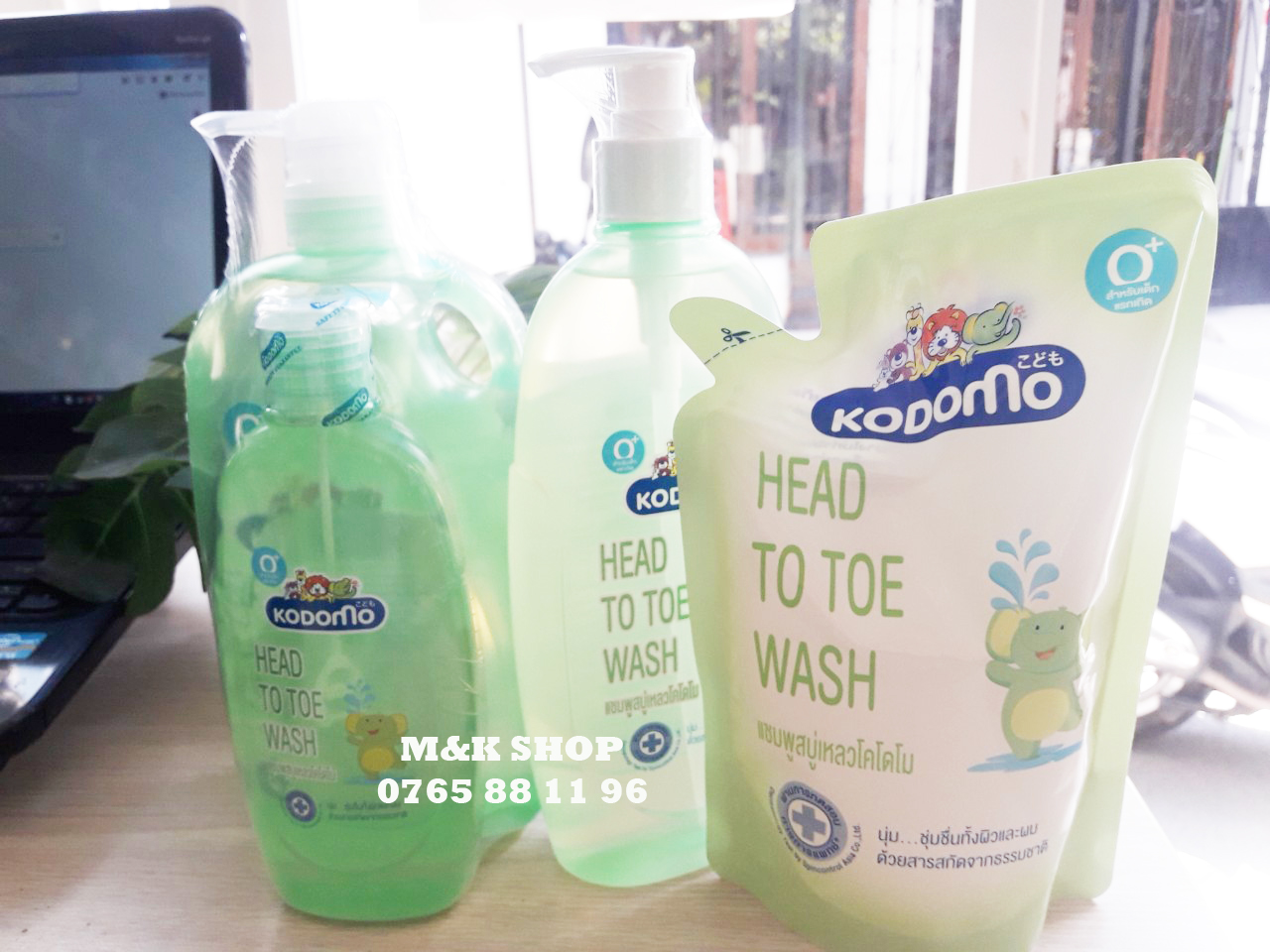 Sữa tắm gội Kodomo cho trẻ sơ sinh