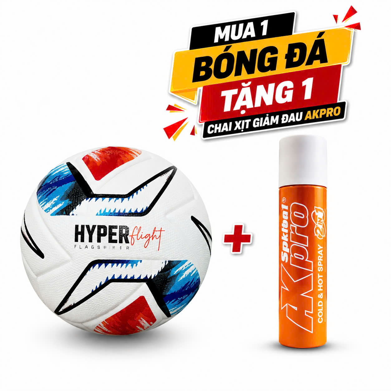 Bóng đá AKpro AF4880 số 5 - ACENTEC - Chuyên sân 7 và sân 11