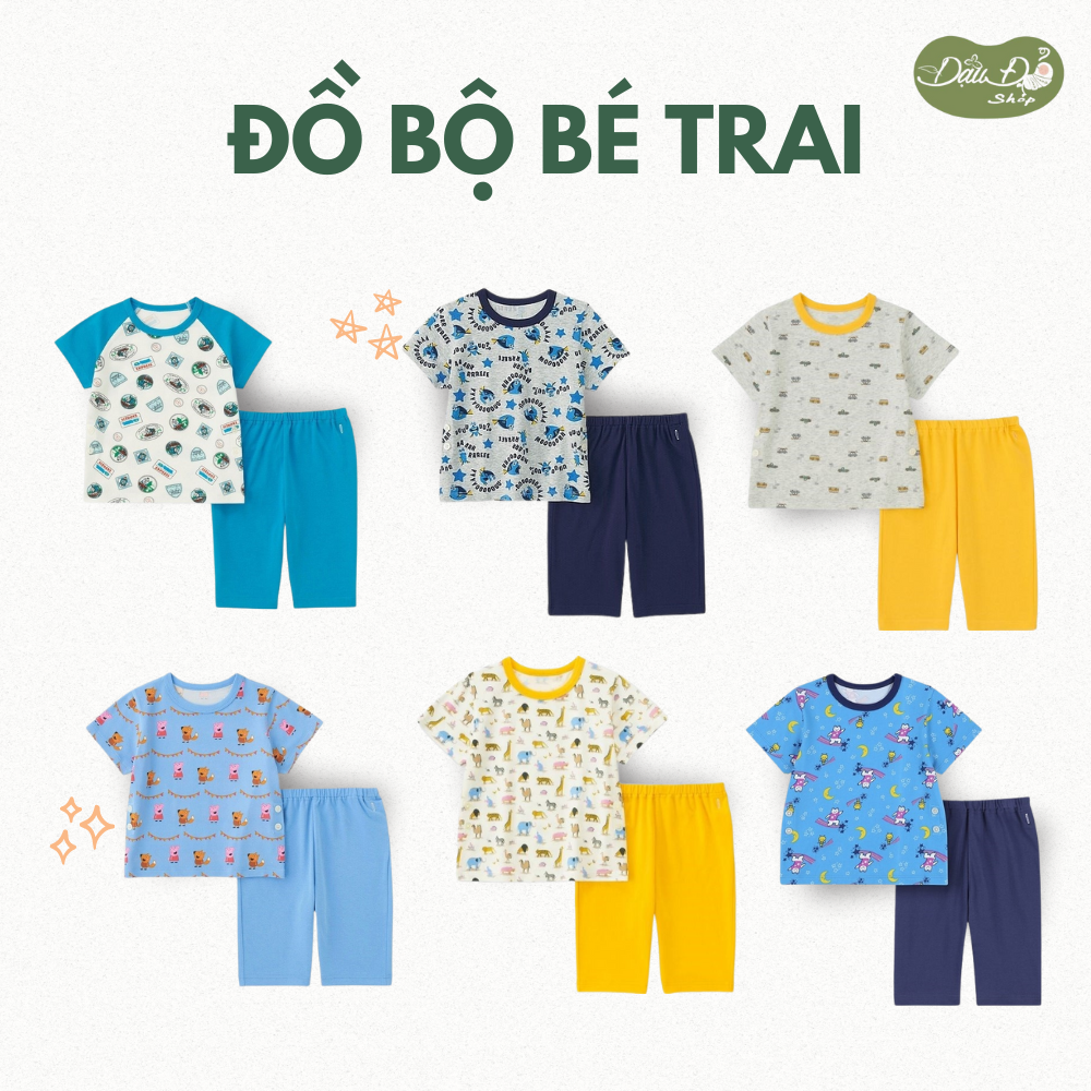 Đồ bộ bé trai Uniqlo - Hàng nội địa Nhật.