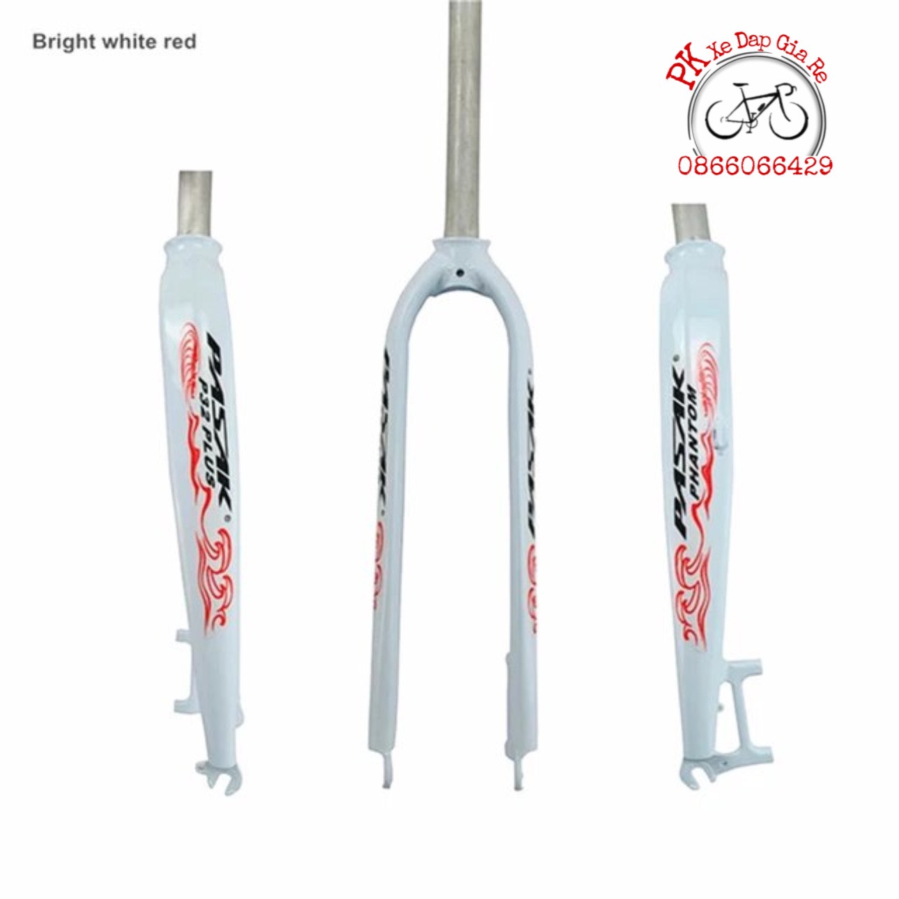 Càng/ phuộc nhôm xe đạp cỡ 26 - 27.5 inch - 29 inch - 700c, càng đơ xe đạp sử dụng phanh đĩa