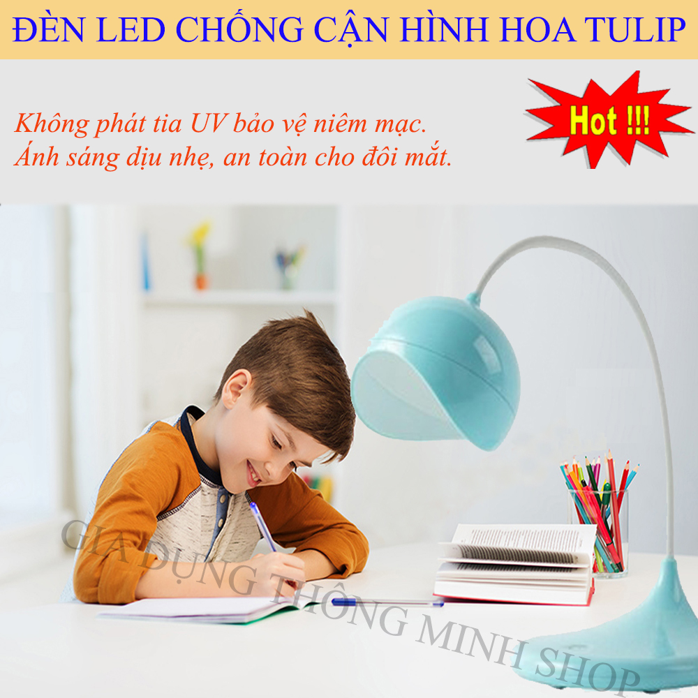 (HOT)Đèn Học Chống Cận, Đèn Để Bàn.Không phát xạ tia UV, Ánh Sáng Trắng Tự Nhiên, Chống Cận Thị - Bảo Vệ Mắt - Độ Bền Cao - An Toàn Khi Sử Dụng - Tiết Kiệm Điện.