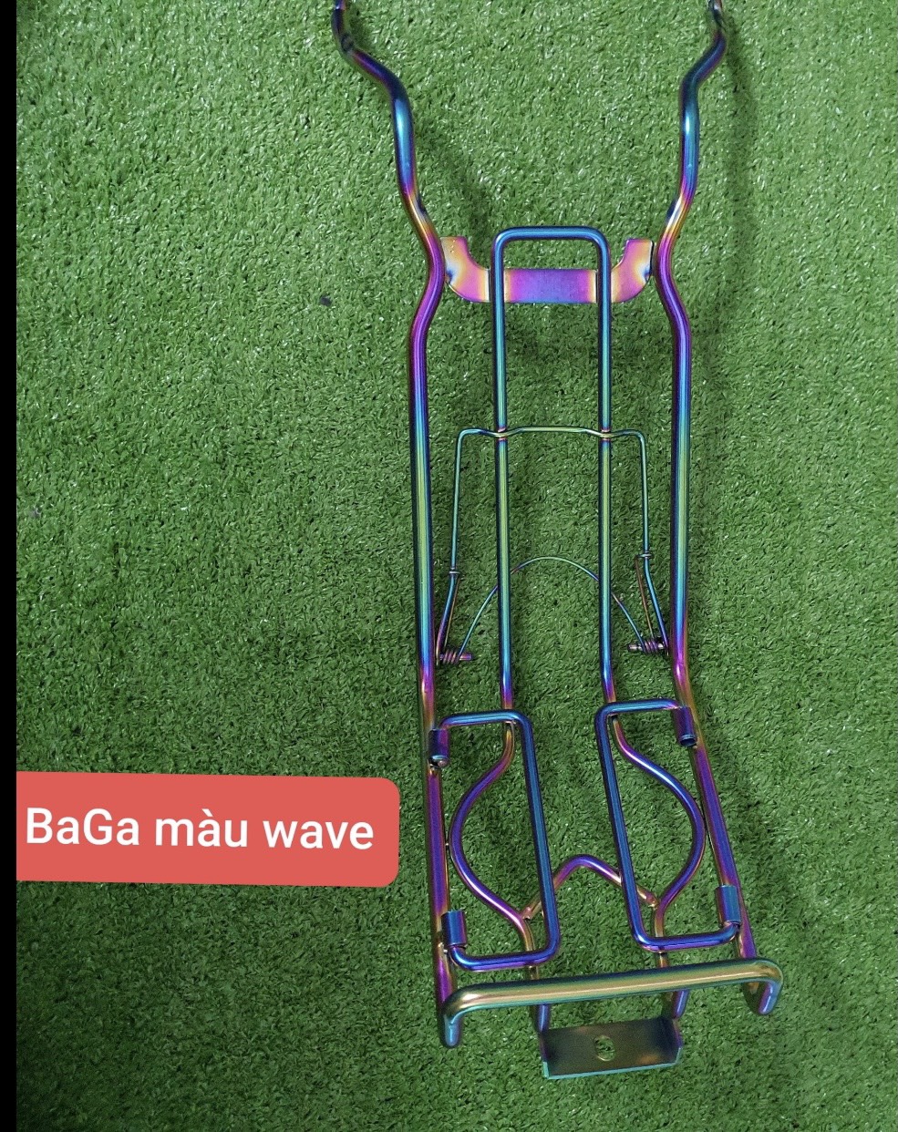 Baga màu TITAN WAVE Sơn tĩnh điện dày, đẹp (đầy đủ ốc)