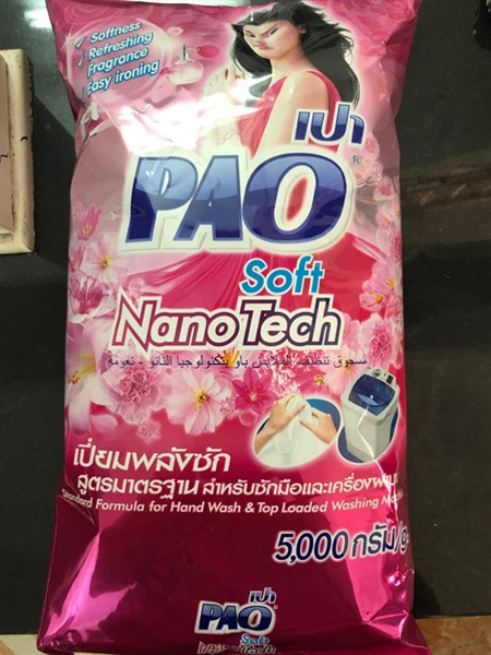 Bột giặt pao 5kg thái lan(Hồng)