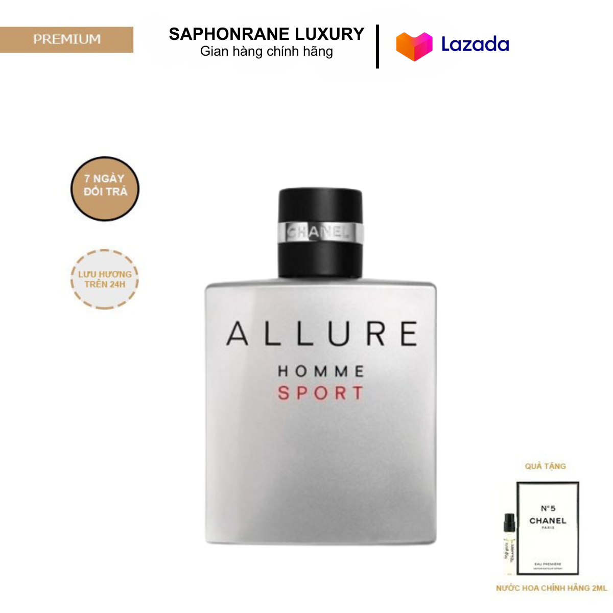 Chanel Allure Homme Sport Eau de Toilette 100ML - Nước hoa chính hãng