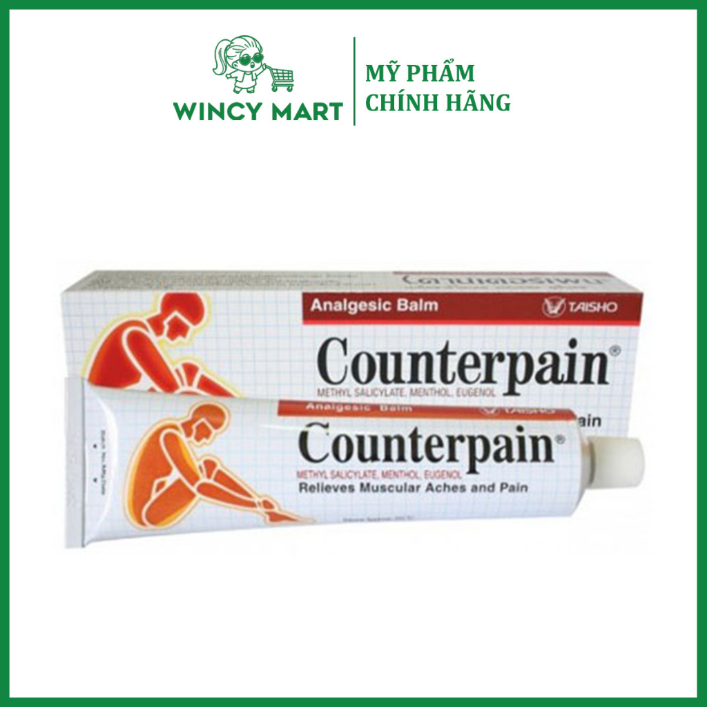 Cao, Dầu Xoa Bóp Counterpain Nóng Các Size 60g