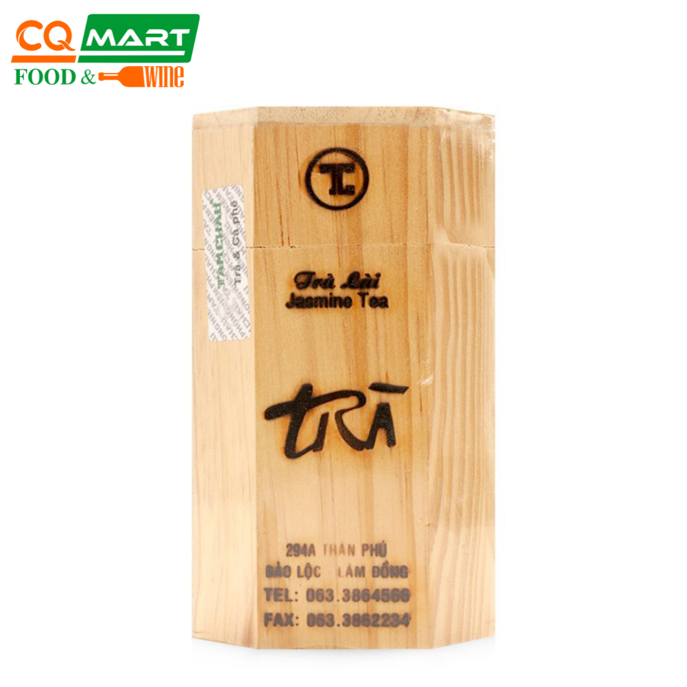 Trà lài hộp gỗ tâm châu 100g