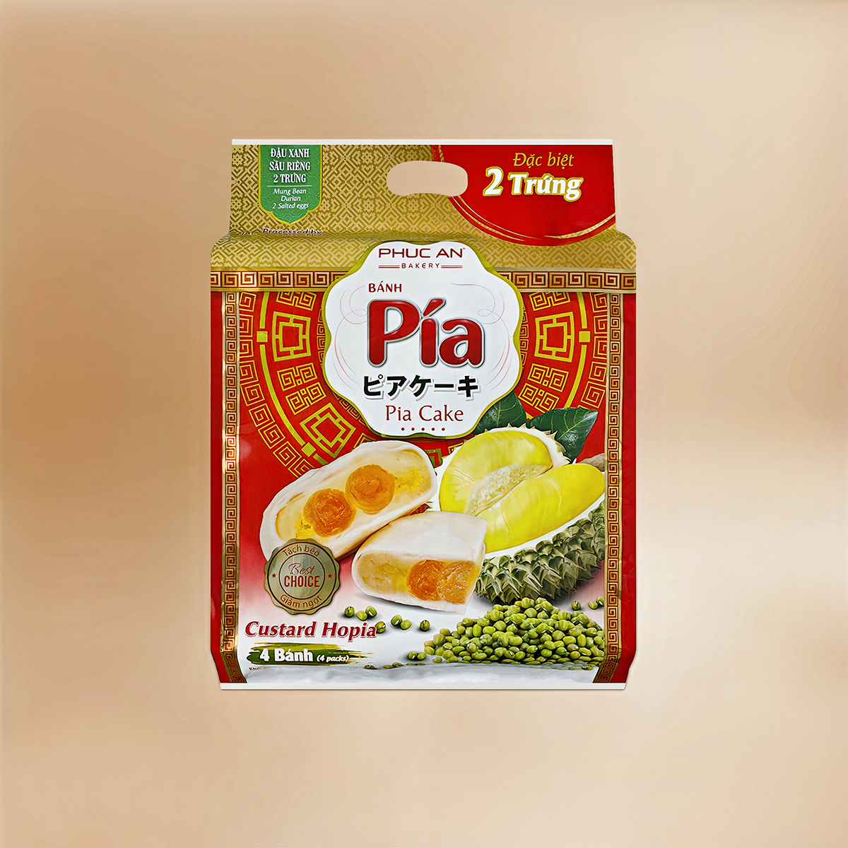 Bánh Pía Premium Big Size 2 trứng muối
