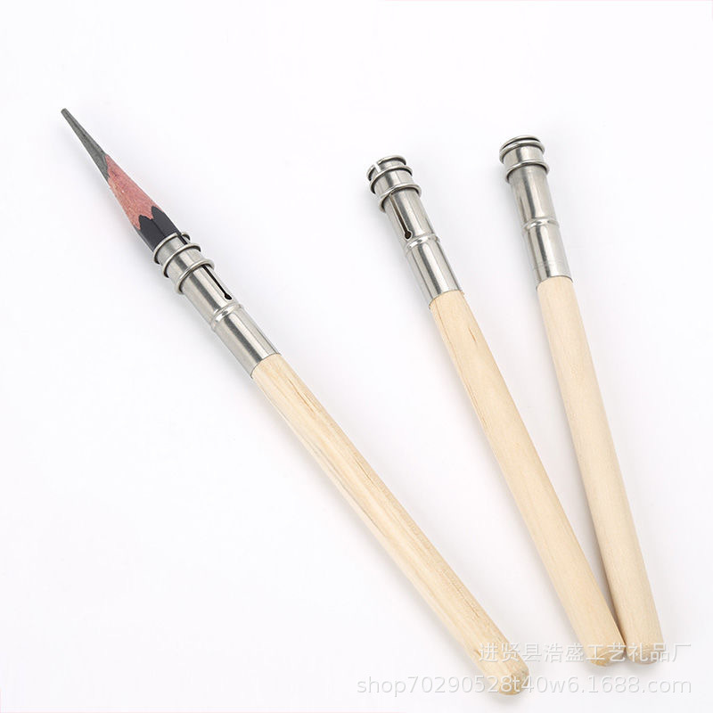 Cây nối chì thân gỗ 1 đầu, Cán bút chì nối dài