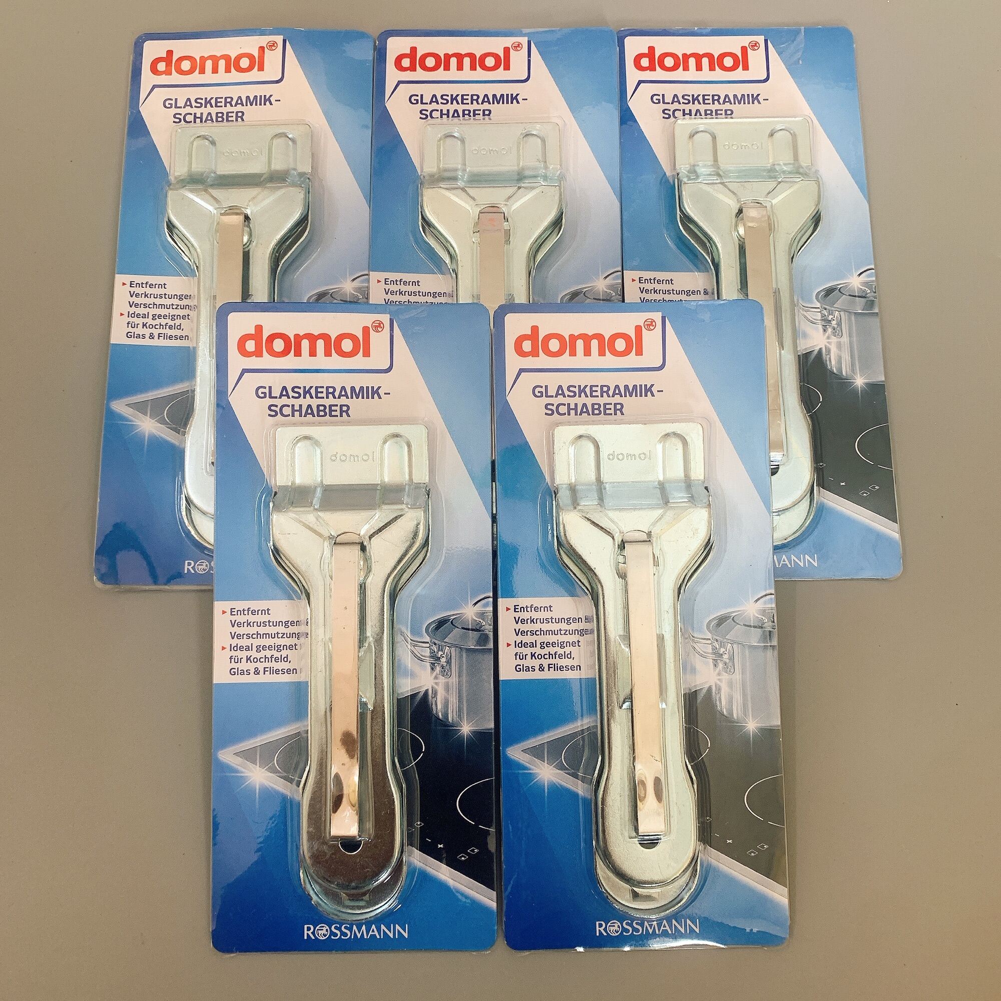 Dao cạo vệ sinh mặt bếp từ, bếp hồng ngoại domol - hàng nội địa đức