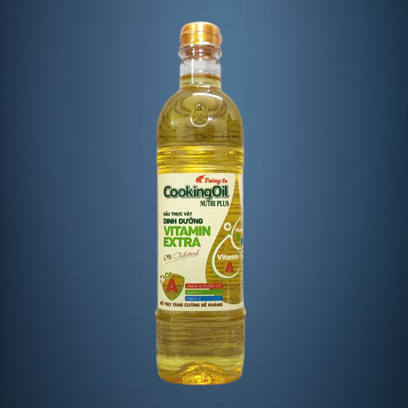 chai NUTRI PLUS 1 Lít - DẦU THỰC VẬT DINH DƯỠNG TƯỜNG AN Cooking Oil Nutri Plus (HALAL)