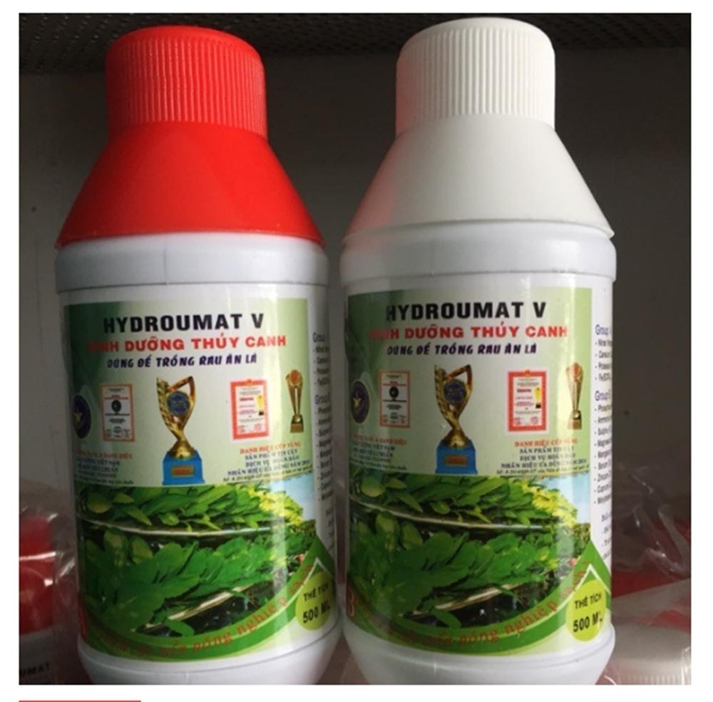 Dung dịch thủy canh - hydroumat v - dành cho rau ăn lá - hàng chuẩn