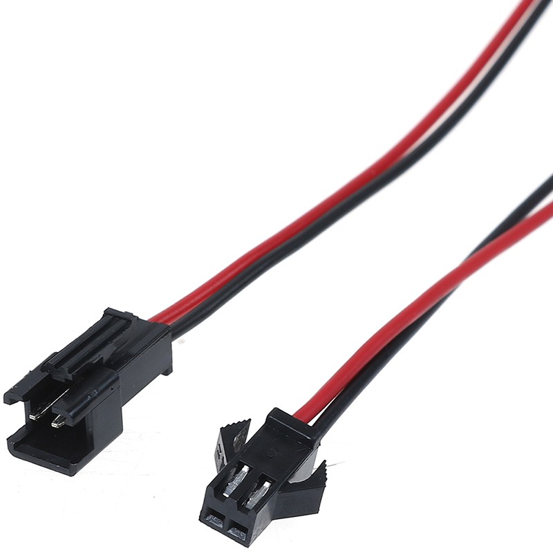 1 cặp jack nối sm - 2p đực cái dài 20cm - cáp nối đầu cắm sm